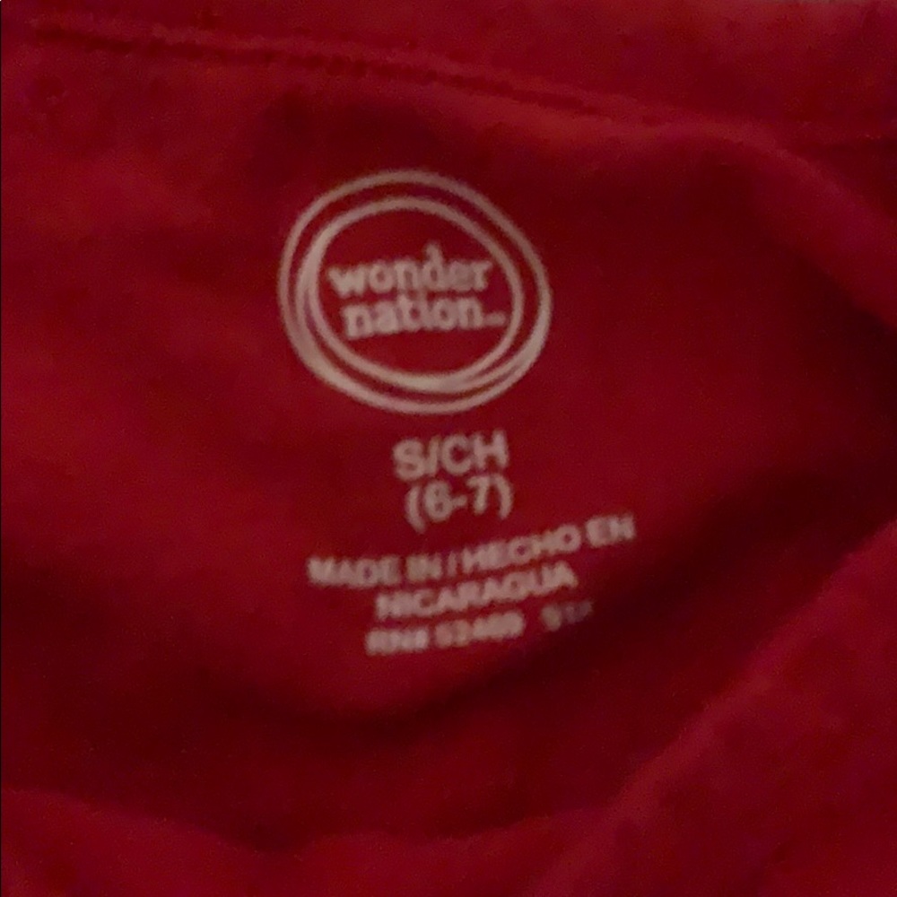 3 Wonder Nation gently used long sleeve shirts 6/7 - Picture 6 of 7